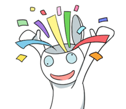 Crazy bastard sticker #5884092