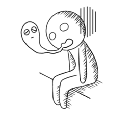 Crazy bastard sticker #5884104