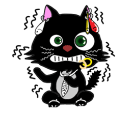 Mischievous brothers (cat) sticker #5884359