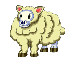 Sheep's Andy sticker #5884712