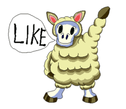 Sheep's Andy sticker #5884719