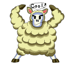 Sheep's Andy sticker #5884727