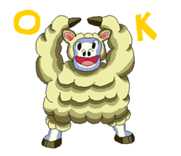 Sheep's Andy sticker #5884748