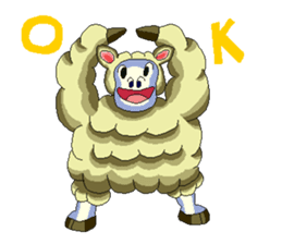 Sheep's Andy sticker #5884748