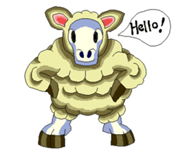 Sheep's Andy sticker #5884751