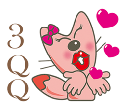 QQ sister & little Foxy sticker #5885091