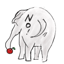 Animals like people sticker #5885133