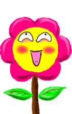 Pink Flower sticker #5885433