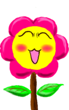 Pink Flower sticker #5885434