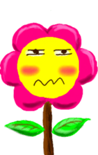 Pink Flower sticker #5885435