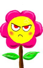 Pink Flower sticker #5885437