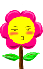 Pink Flower sticker #5885440