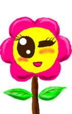 Pink Flower sticker #5885444