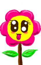 Pink Flower sticker #5885446