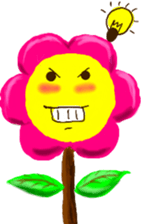 Pink Flower sticker #5885449