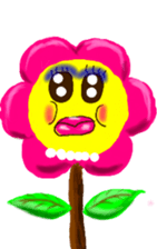 Pink Flower sticker #5885451