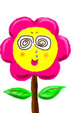 Pink Flower sticker #5885454