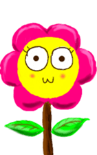 Pink Flower sticker #5885455