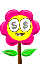 Pink Flower sticker #5885458