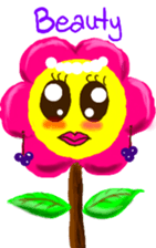 Pink Flower sticker #5885460