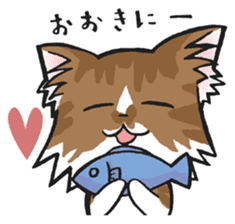KANSAI- dialect CATS sticker #5885484
