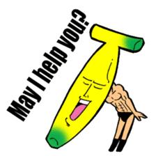 Banana wrestler sticker #5885514