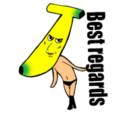 Banana wrestler sticker #5885517