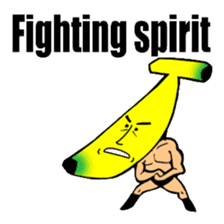 Banana wrestler sticker #5885518