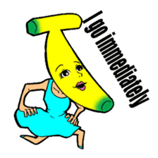 Banana wrestler sticker #5885526
