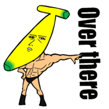 Banana wrestler sticker #5885547