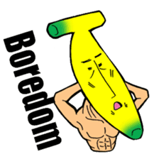 Banana wrestler sticker #5885548
