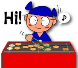 Sembei-man appeared! sticker #5885679