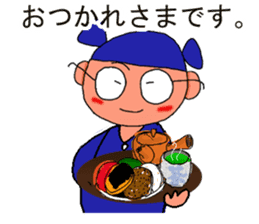 Sembei-man appeared! sticker #5885680