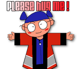 Sembei-man appeared! sticker #5885681