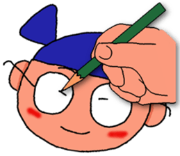 Sembei-man appeared! sticker #5885695