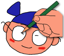 Sembei-man appeared! sticker #5885695