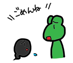 Frog&tadpole Sticker sticker #5885981
