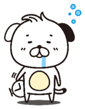 27% feeling of dog sticker #5886392