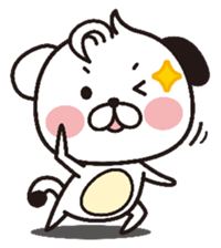 27% feeling of dog sticker #5886393