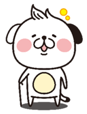 27% feeling of dog sticker #5886394