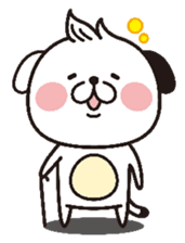 27% feeling of dog sticker #5886394