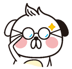 27% feeling of dog sticker #5886405