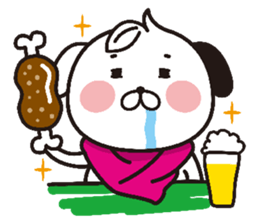 27% feeling of dog sticker #5886411