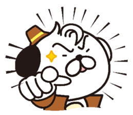 27% feeling of dog sticker #5886412