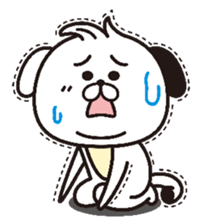 27% feeling of dog sticker #5886419