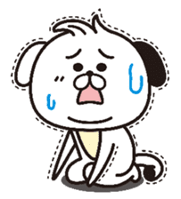 27% feeling of dog sticker #5886419