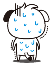 27% feeling of dog sticker #5886420