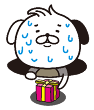 27% feeling of dog sticker #5886421