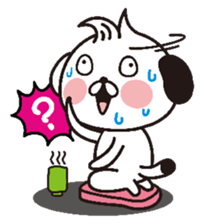 27% feeling of dog sticker #5886422