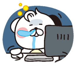 27% feeling of dog sticker #5886424